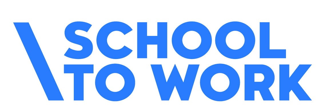 School to work - Wordmark School to work - Wordmark